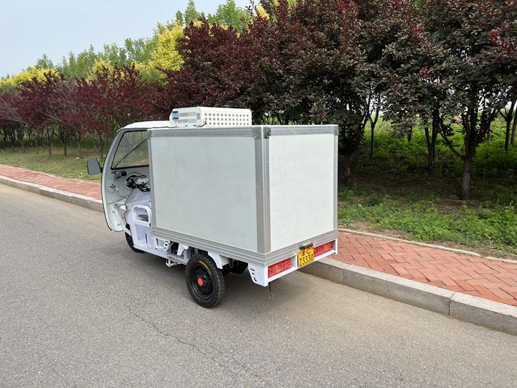 Sheng Kai SKC-E01 Electric Freight Tricycle with Air Conditioning and Insulation for Delivery