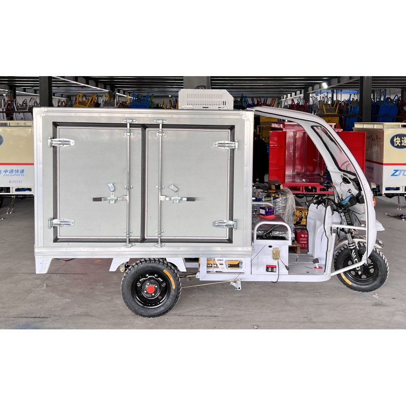 Sheng Kai SKC-E01 Electric Freight Tricycle with Air Conditioning and Insulation for Delivery