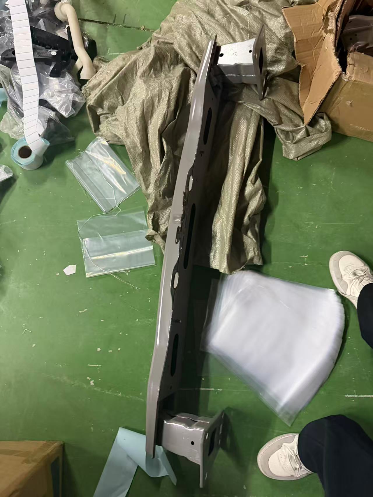 Rear Bumper Anti-Collision Crossmember Assembly - Electrocoat