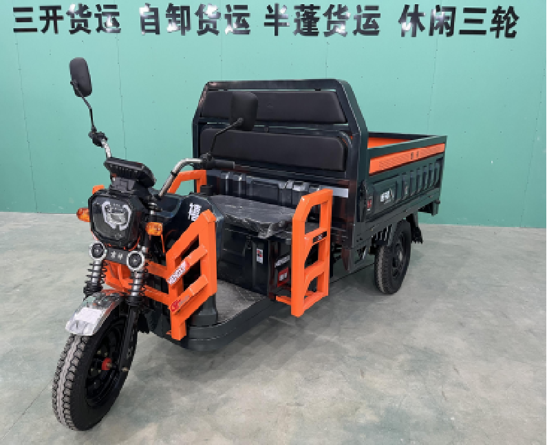 Sheng Kai SKC-EQ3 1.8m （double beam）Electric cargo tricycle Three Wheel motorcycle Tricycle Adult Bl
